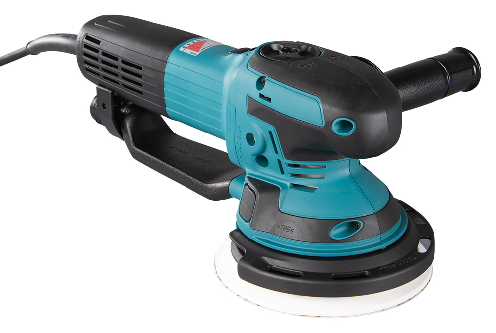 Эксцентриковая шлифовальная машина электрическая Makita BO6050J 750 Вт, 150 мм, 1600-6800 об/мин