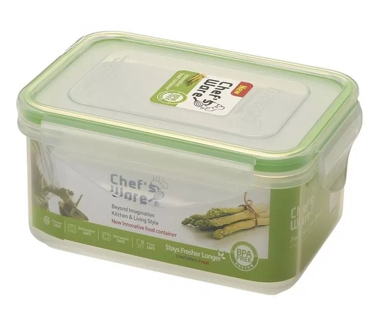 Пластиковый контейнер с отделами и замками BPA FREE IS-017 300 мл