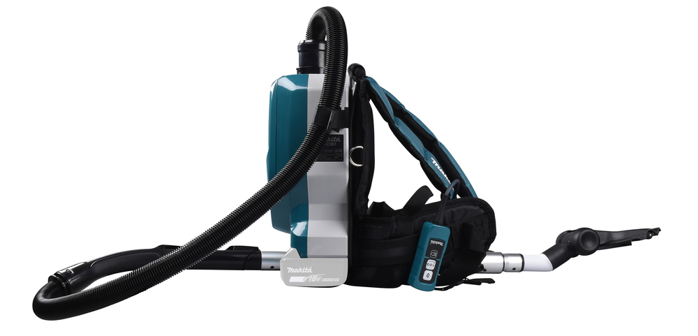 Пылесос ранцевый аккумуляторный Makita DVC261ZX11 LXT 18В X2, 110 мбар, 2 л, без акб и ЗУ