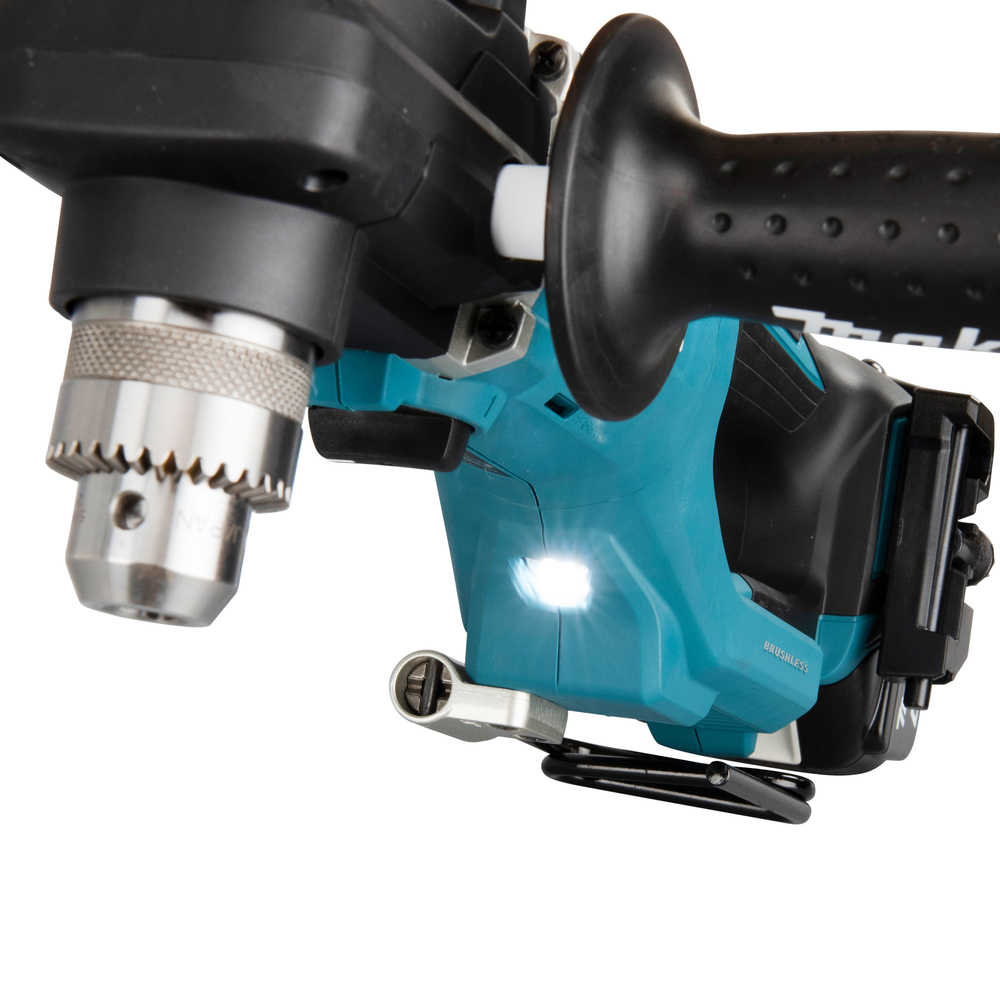 Угловая дрель аккумуляторная Makita DDA450ZK LXT 18В, 25 Нм, 1400 об/мин, без акб и ЗУ