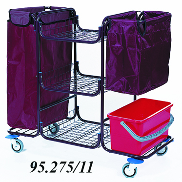 Тележка для горничной «Кабриолет» базовая модель