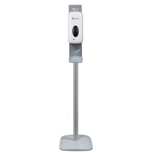 Мобильная стойка ЭКОНОМ для дезинф. рук с сенсорным диспенсером (спрей) "ПОПУЛЯРНЫЙ"