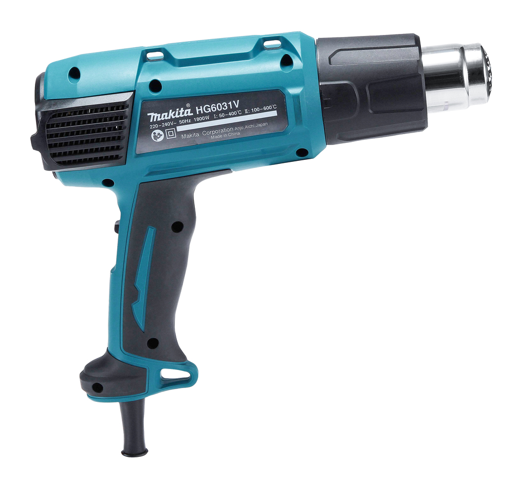 Строительный фен Makita HG6031VK 1800 Вт, 50-600°C