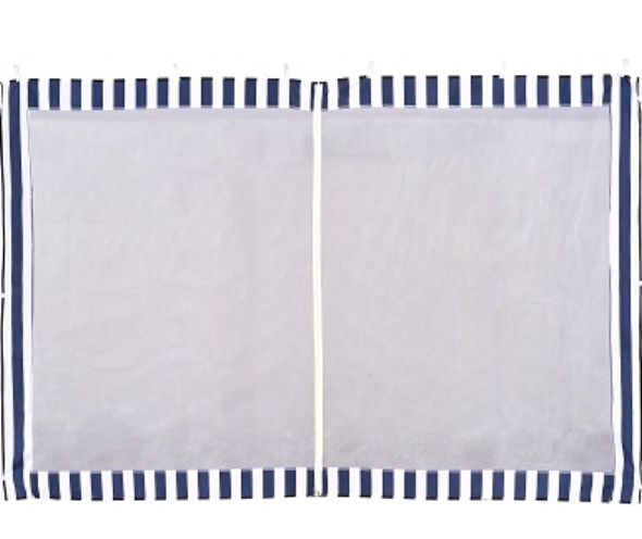 Стенка для садового тента Green Glade 1,95х2,95м с москитной сеткой (4140)