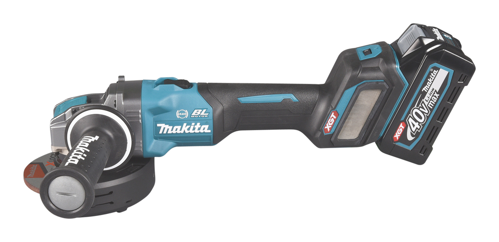Угловая шлифмашина аккумуляторная Makita GA041GZ01 XGT BL 40В, 125 мм, 3000-8500 об/мин, без акб и ЗУ