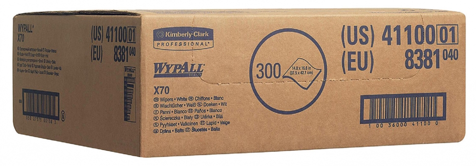 Протирочный материал в рулоне Kimberly-Clark Wypall® X70 8381