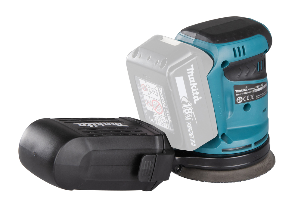 Эксцентриковая шлифовальная машина аккумуляторная Makita DBO180Z LXT 18В, 125 мм, без акб и ЗУ