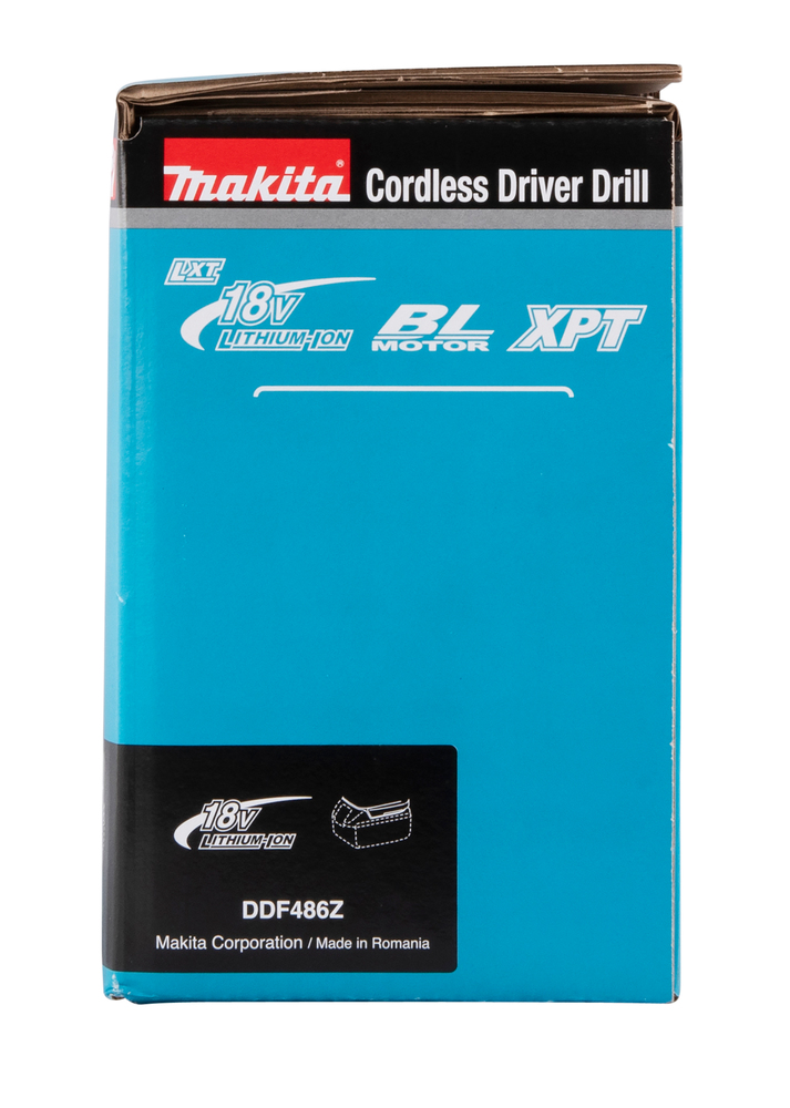 Дрель-шуруповерт аккумуляторная Makita DDF486Z LXT BL 18В, 130 Нм, 2100 об/мин, без акб и ЗУ