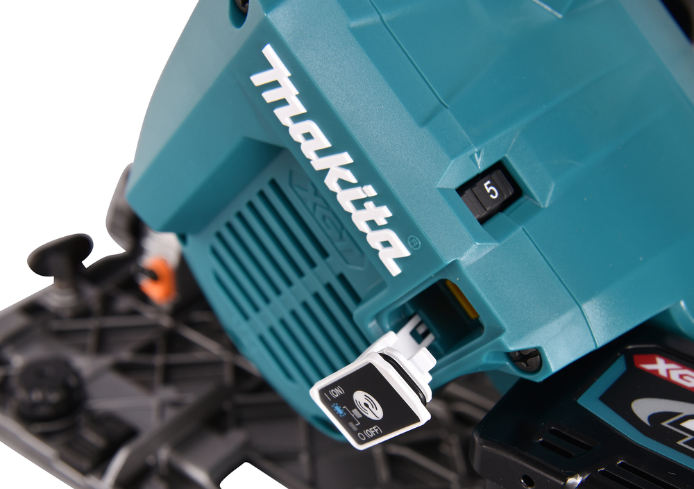 Пила погружная дисковая аккумуляторная Makita SP001GZ02 LXT 18В X2, 165 мм, без акб и ЗУ