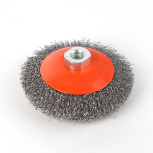 Щетка PATRIOT тарельчатая 115 мм М14 гофрированная проволока