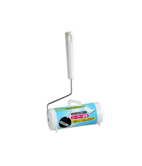 Ролик с липкой лентой для чистки поверхностей c короткой ручкой JAPAN PREMIUM