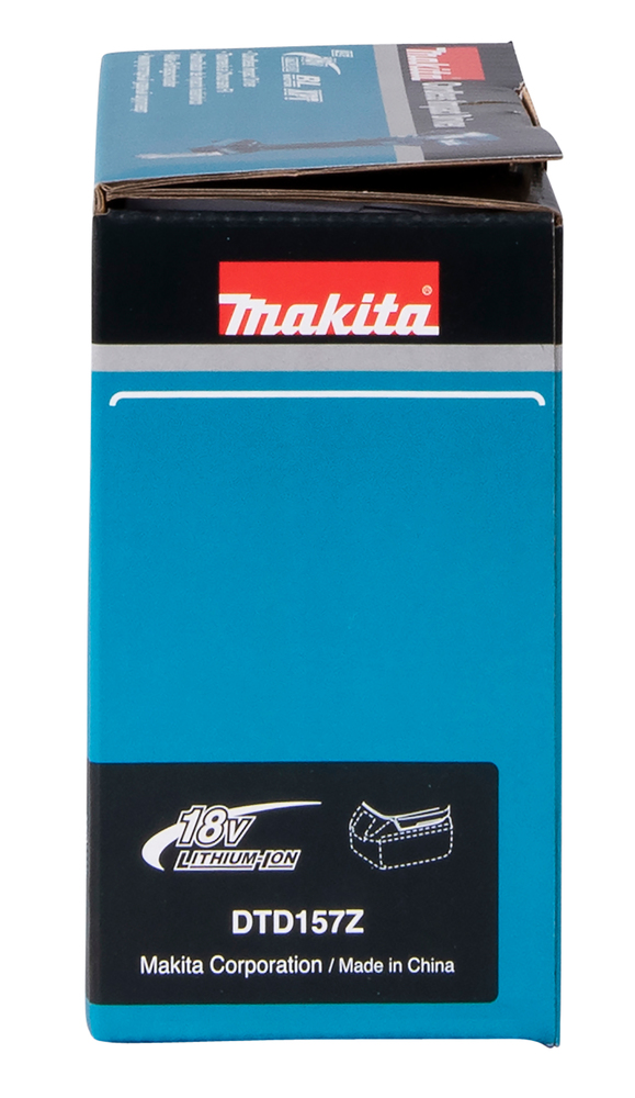 Шуруповерт ударный аккумуляторный Makita DTD157Z LXT 18В, 140 Нм, 3000 об/мин, без акб и ЗУ