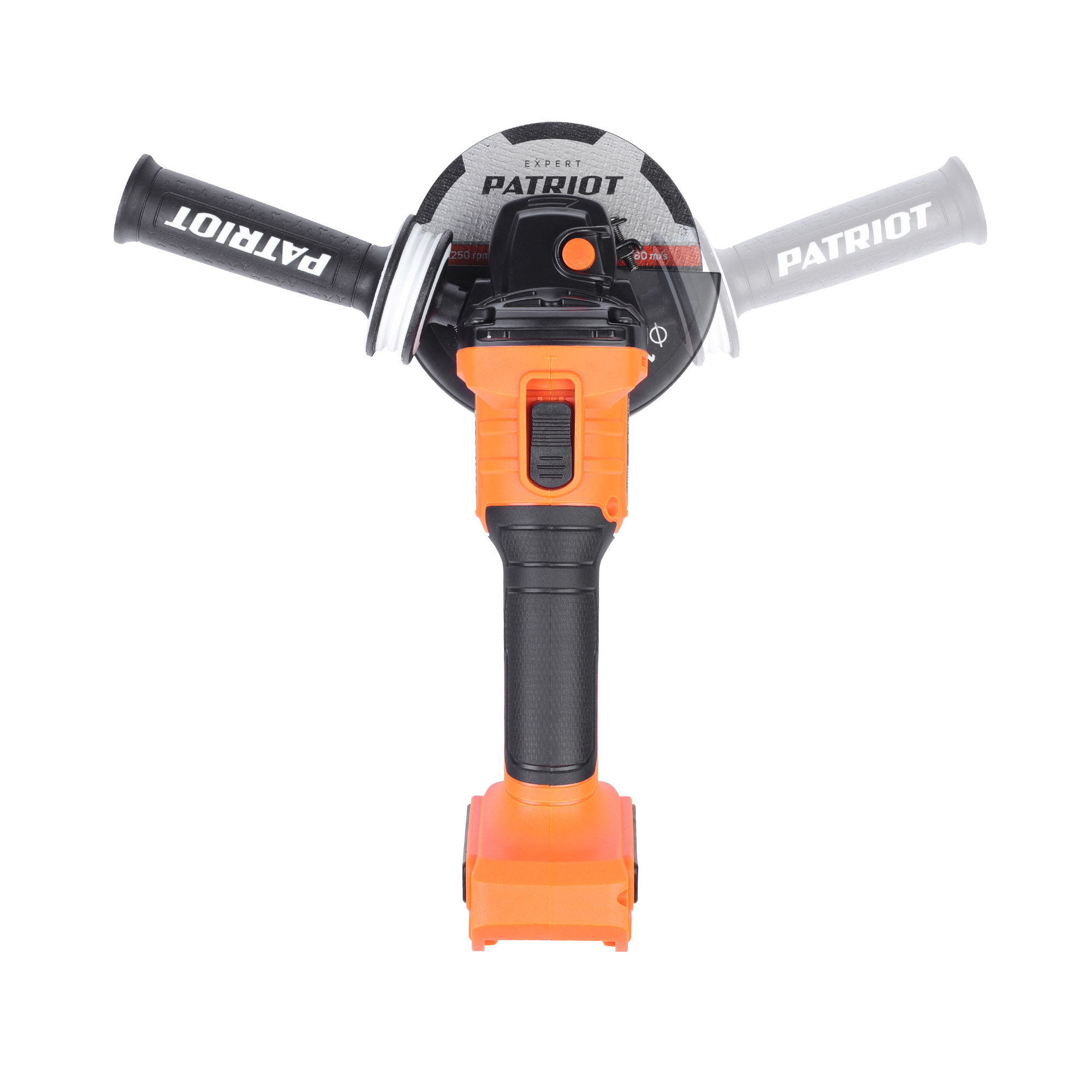 Машина углошлифовальная аккумуляторная PATRIOT AG 125L UES, без АКБ и ЗУ