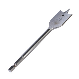 Сверло PATRIOT по дереву перовое 25 мм х 150 мм, 1 шт в блистере
