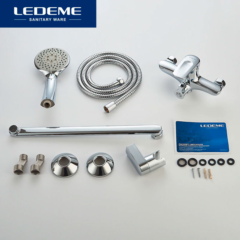 СМЕСИТЕЛЬ ДЛЯ ВАННЫ И ДУША LEDEME L2248