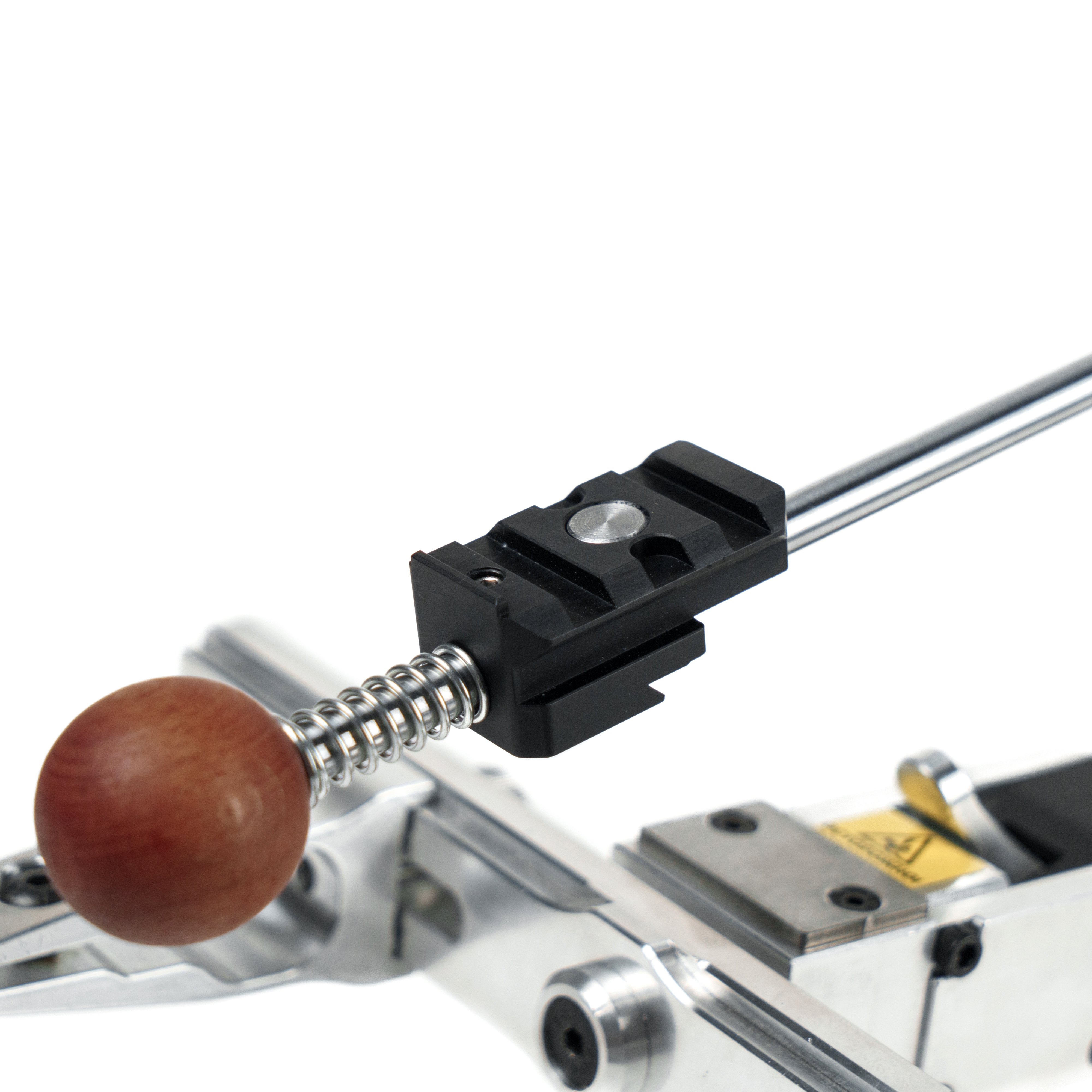 Держатель абразива TSPROF со съемным угломером Axicube Shift, 6 мм, матовый