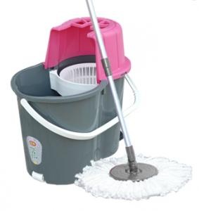 Чудо-швабра с крышкой + 5 сменных тряпок STM-102