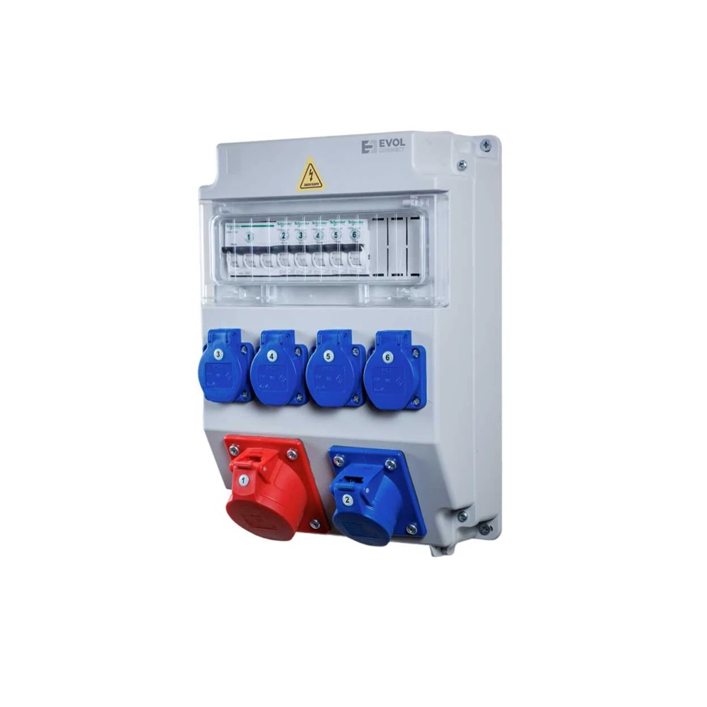 Навесной щит с розетками 220В + 380В EVOL COMBOX 11 0102-013-1