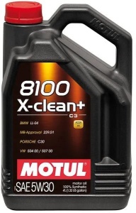 Моторное масло MOTUL 8100 X-clean+ 5W-30 (4 л.)