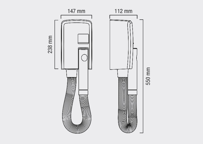 Гостиничный фен Valera Hotello Shaver 832.01/RT