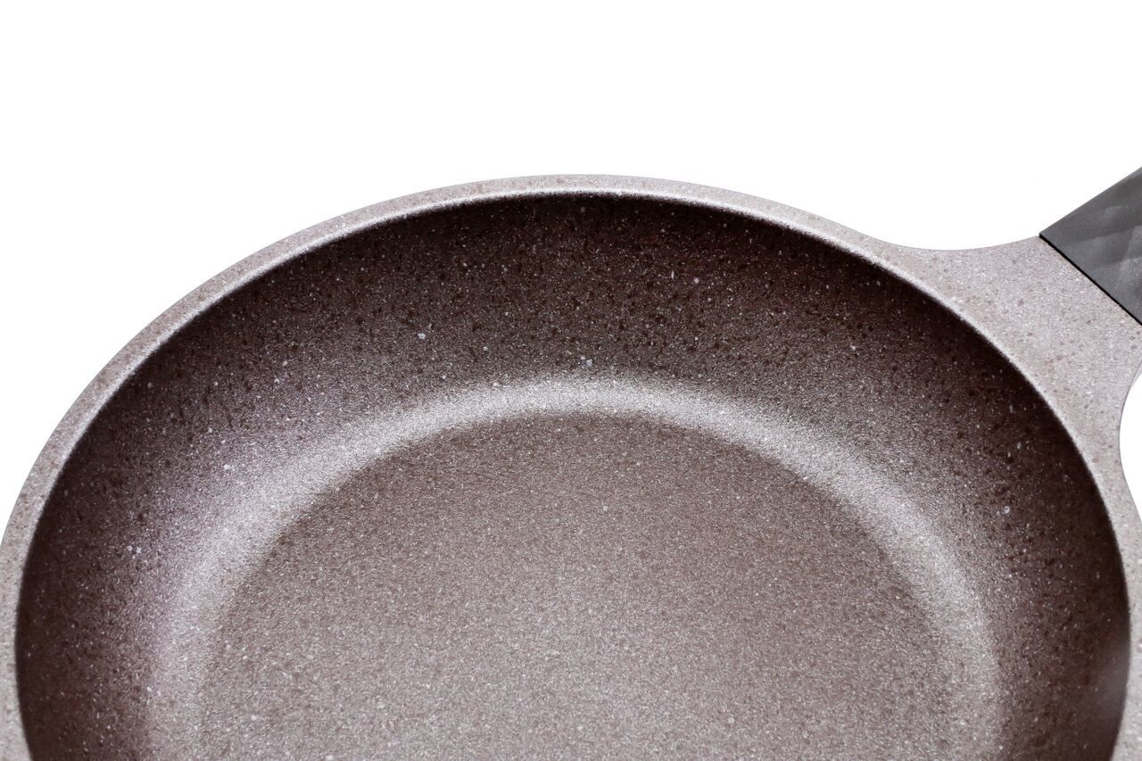 Сковорода Ecoramic 24 см СТАНДАРТ с антипригарным нанопокрытием Mega Stone без крышки