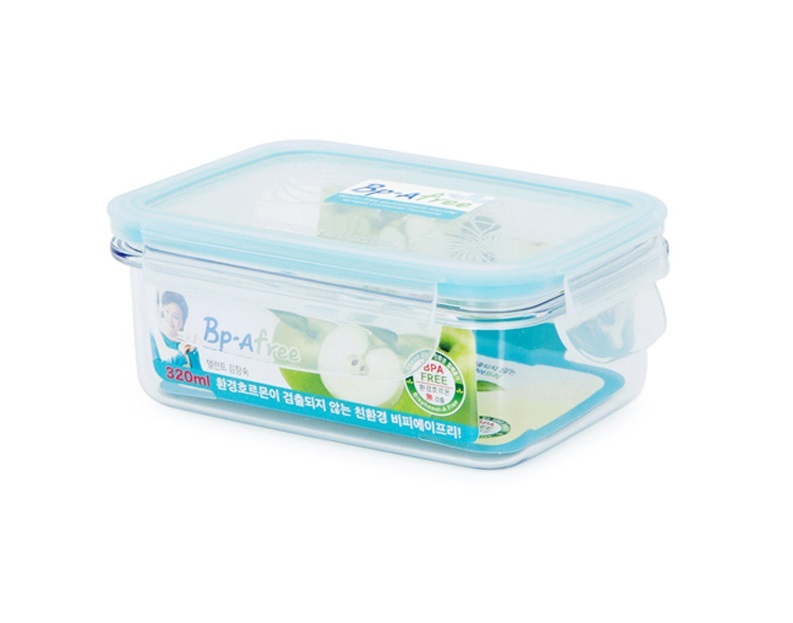 Тритановый контейнер с замками TR-02RT 320 мл