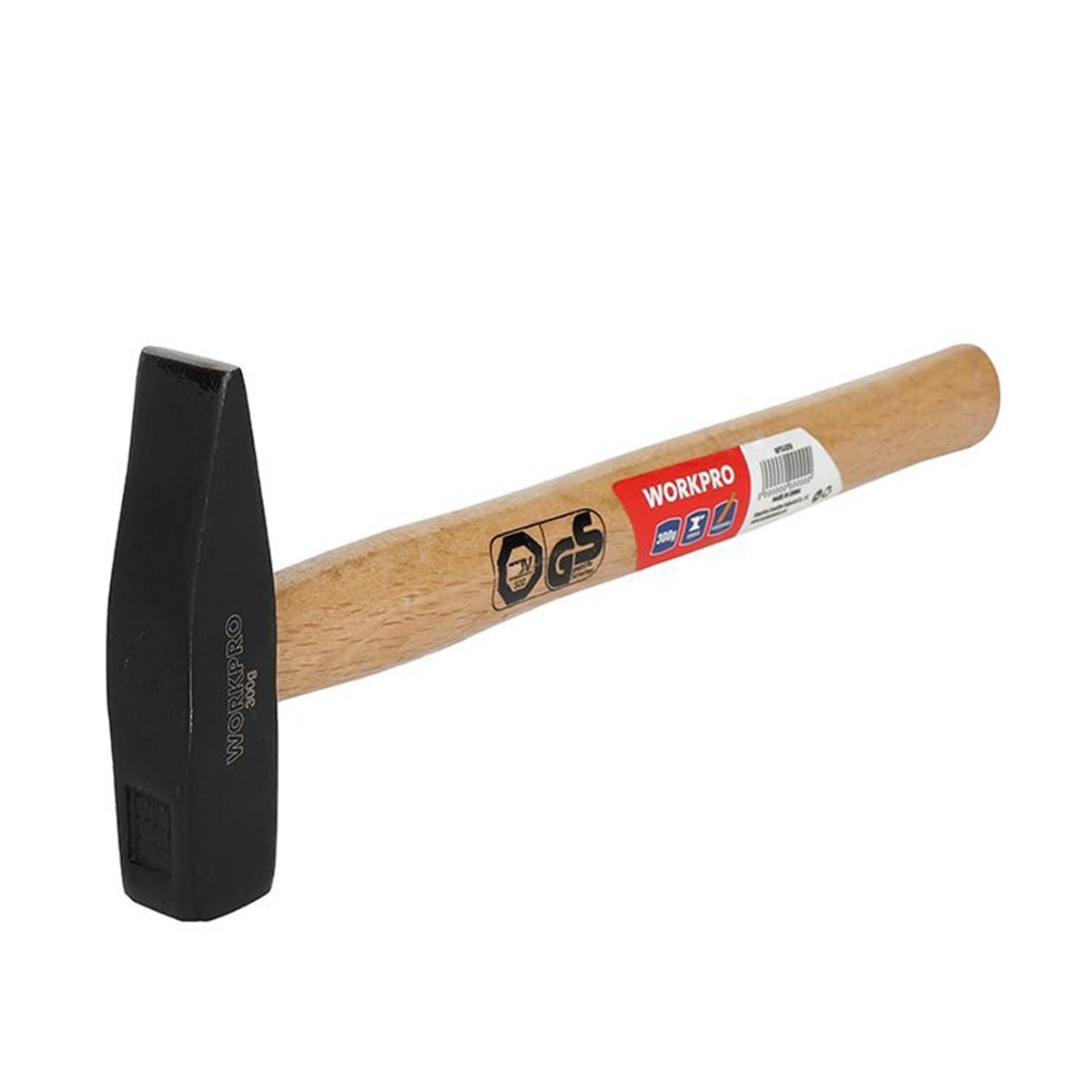 Молоток слесарный с деревянной рукояткой 1000г WORKPRO