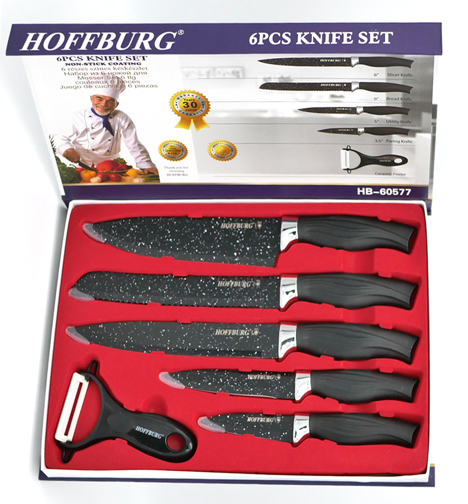 Ножи Hoffburg HB-60577 6 предметов