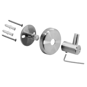 Крючок настенный MERIDA Носорог, нержавеющая матовая сталь