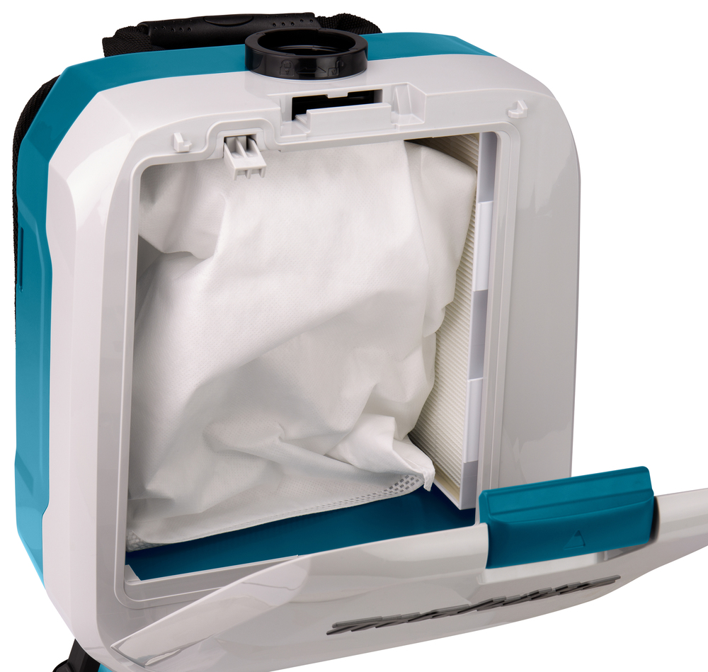 Пылесос ранцевый аккумуляторный Makita DVC660Z LXT 18В X2,  11 кПа, 6 л, без акб и ЗУ