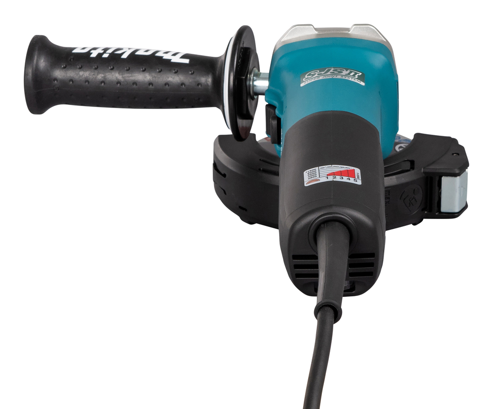 Угловая шлифовальная машина электрическая Makita GA5090X01 1900 Вт, 125 мм, 2800-11500 об/мин