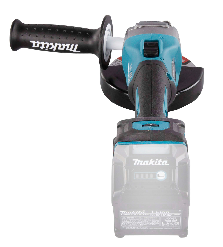 Угловая шлифмашина аккумуляторная Makita GA023GZ XGT BL 40В, 125 мм, 3000-8500 об/мин, без акб и ЗУ