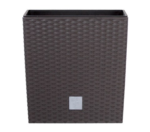 Кашпо для цветов Prosperplast Rato Low 32+21л, венге