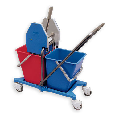 Уборочная тележка двухведерная 02.110