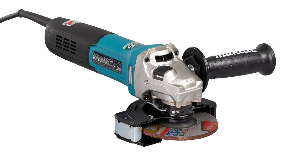 Угловая шлифовальная машина электрическая Makita GA5090X01 1900 Вт, 125 мм, 2800-11500 об/мин