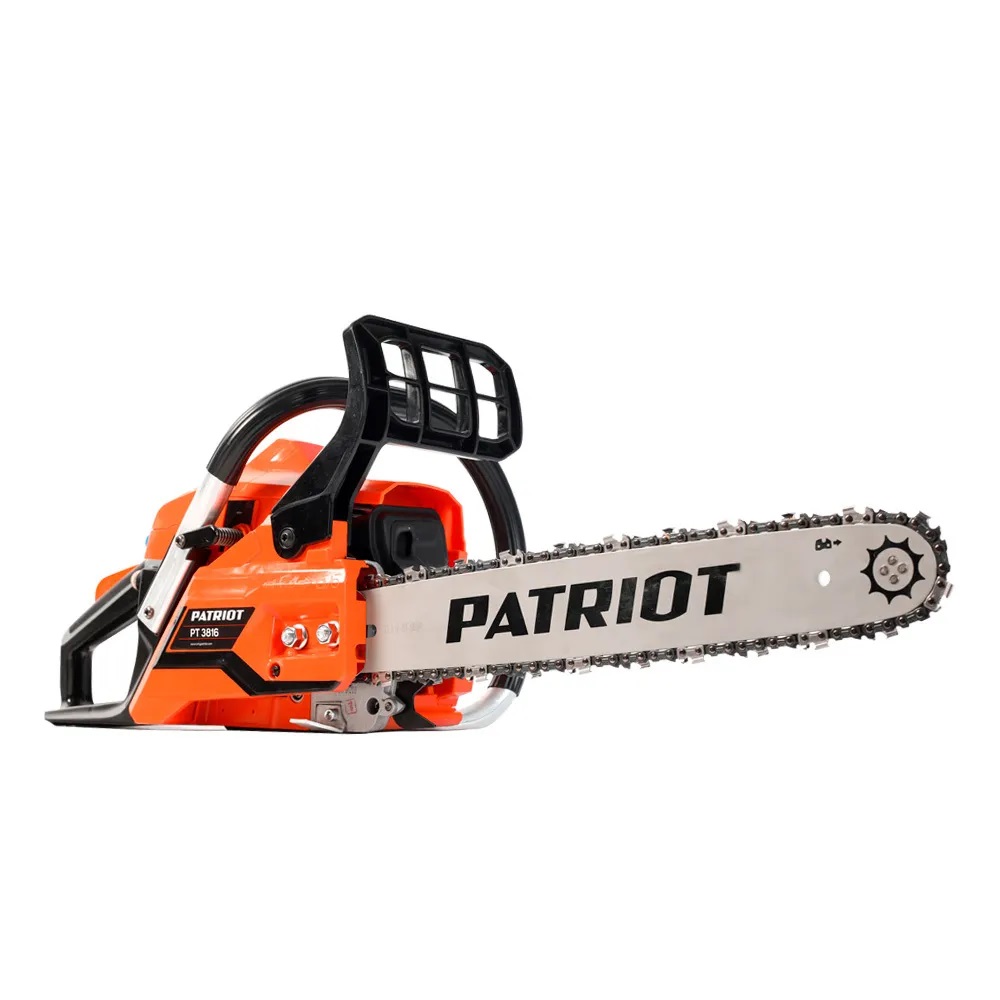 Пила цепная бензиновая PATRIOT PT 3816  с подарком топор PATRIOT APF-600