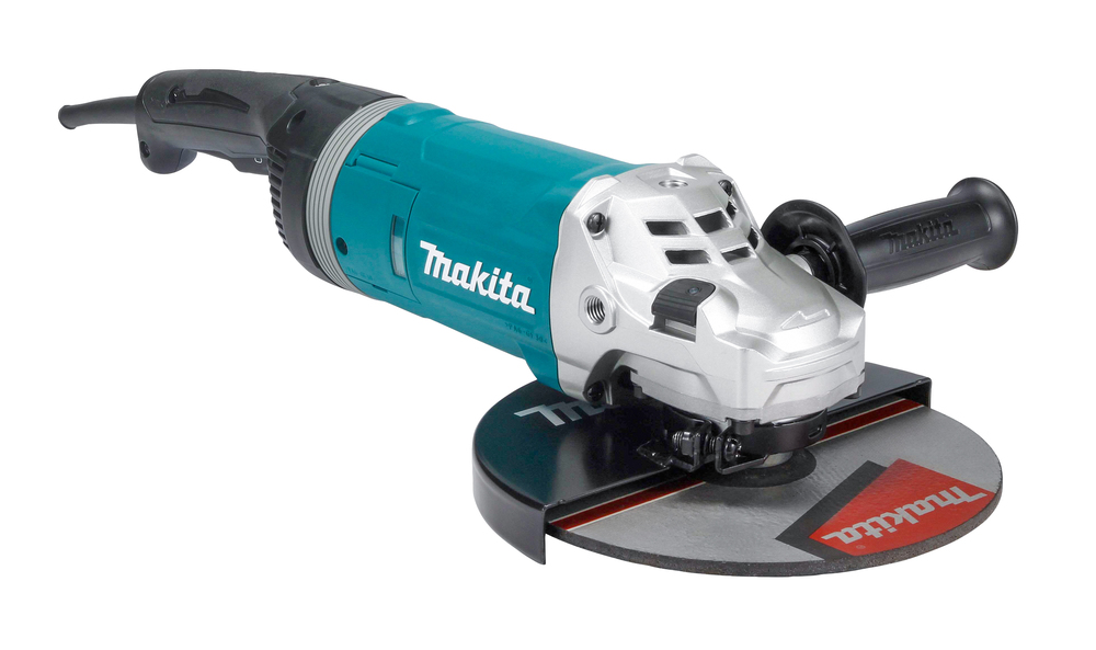 Угловая шлифовальная машина электрическая Makita GA9080X1 2700 Вт, 230 мм, 6600 об/мин