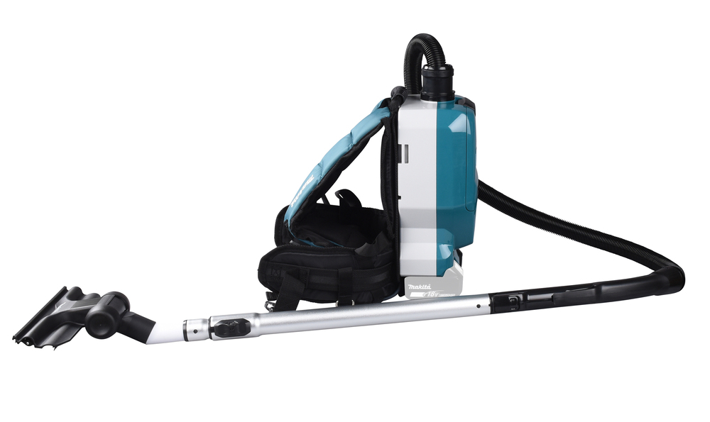 Пылесос ранцевый аккумуляторный Makita DVC261ZX11 LXT 18В X2, 110 мбар, 2 л, без акб и ЗУ