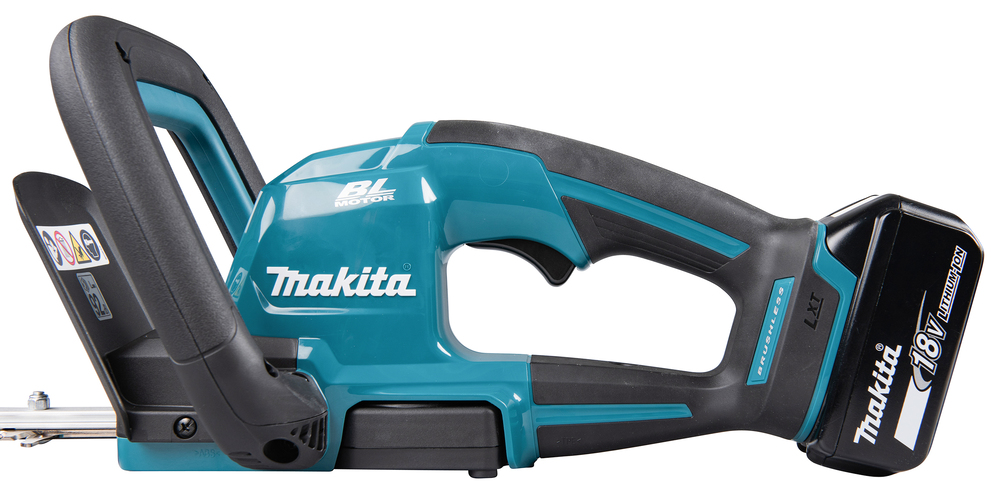 Кусторез аккумуляторный Makita DUH606RT LXT BL 18В, 320 Вт, 60 см, 4000 рез/мин, диам.раск.20 мм, XPT, (BL1850B,DC18RC)