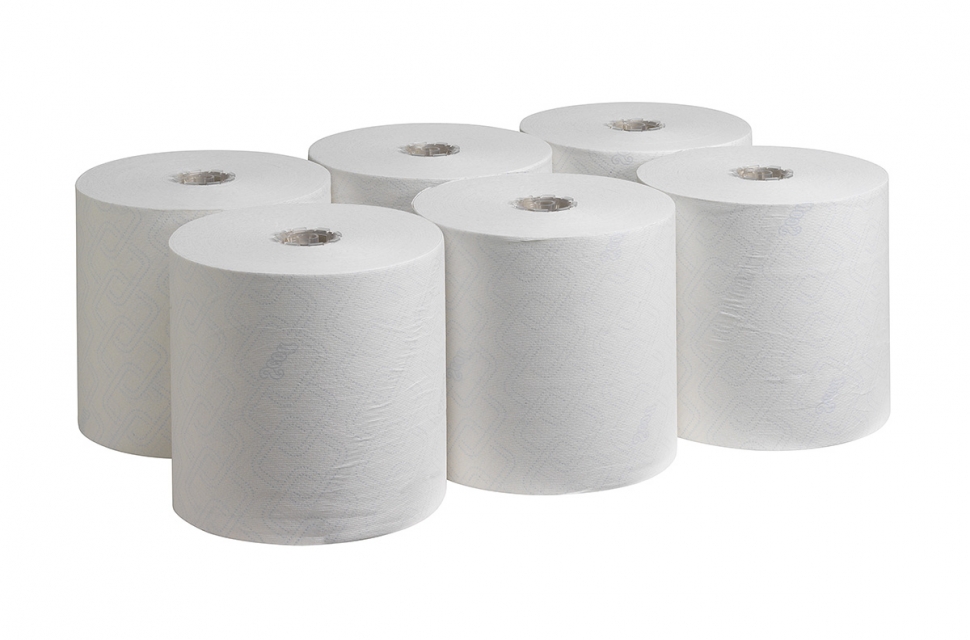Бумажные полотенца в рулонах Kimberly-Clark Scott Control 6620, однослойные