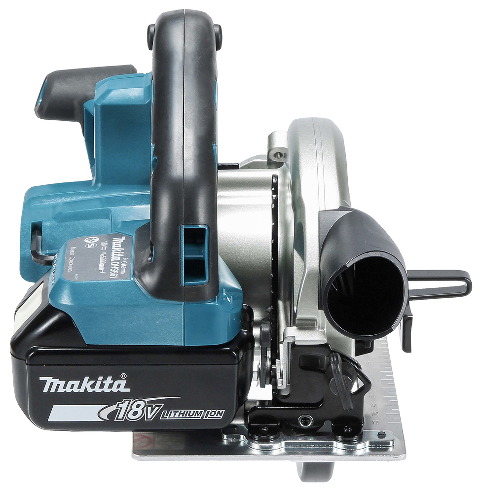 Пила дисковая аккумуляторная Makita DHS661ZU LXT 18В, 165 мм, 5000 об/мин, без акб и ЗУ