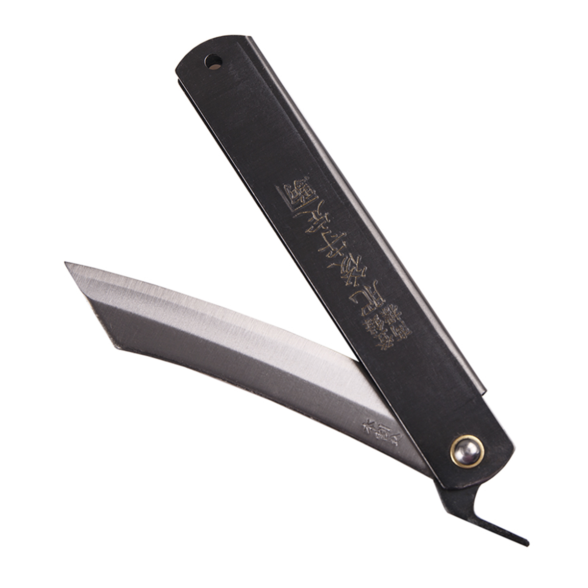 Нож складной Nagao Kanekoma San-Mai III 8 см рукоять черная