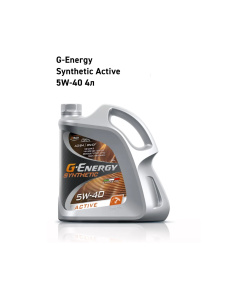 Моторное масло G-Energy Synthetic Active 5W-40 4л