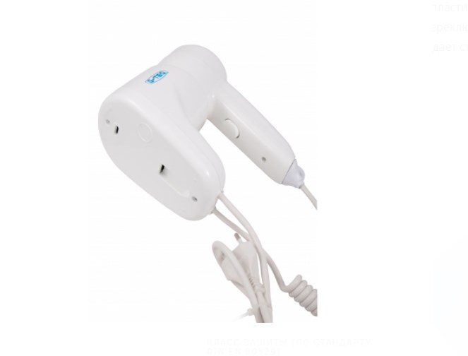 Фен настенный G-teq 8724, 1200 Вт