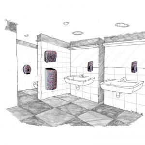 Электронный освежитель воздуха c ЖК-дисплеем LCD MERIDA UNIQUE JOY LINE (глянец) GUH751