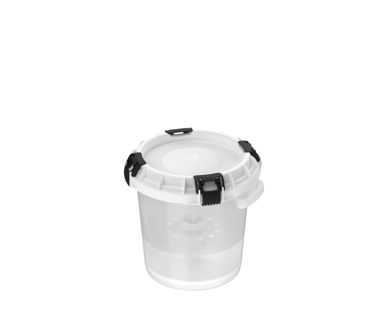 Бочка пищевая с гнётом и герметичной крышкой 10л (для засолки)