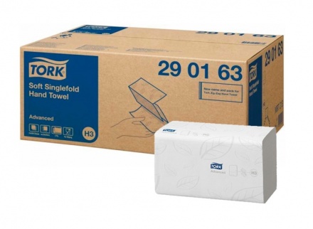 290163 Tork листовые полотенца Singlefold сложения ZZ