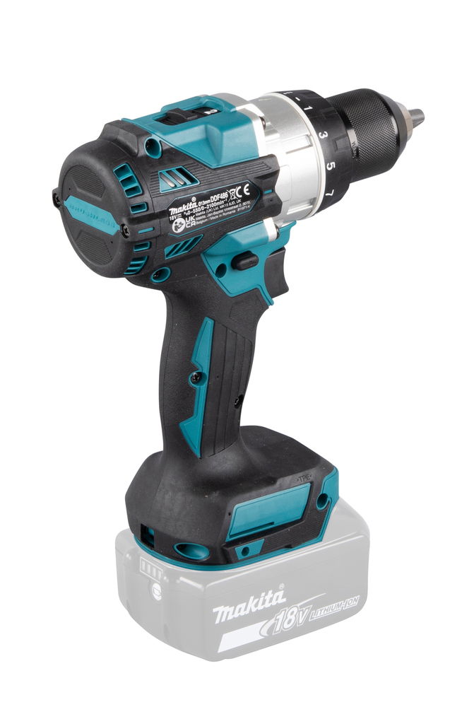 Дрель-шуруповерт аккумуляторная Makita DDF486Z LXT BL 18В, 130 Нм, 2100 об/мин, без акб и ЗУ