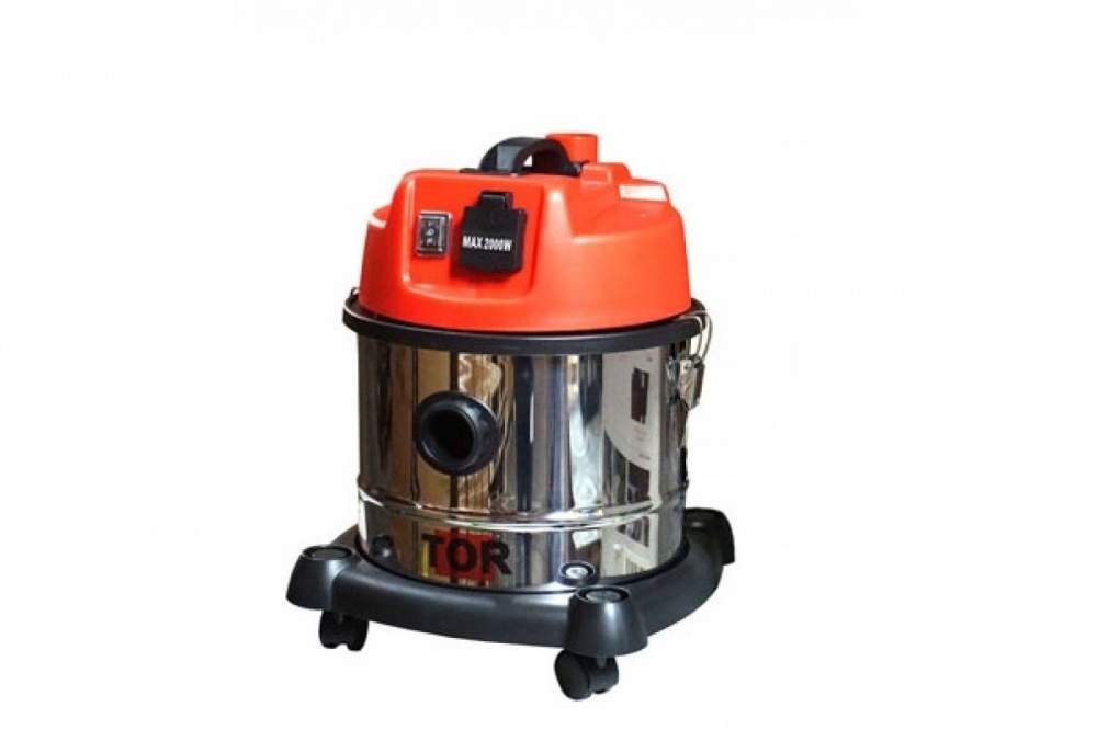 Профессиональный пылесос с розеткой TOR WL092A-15L INOX