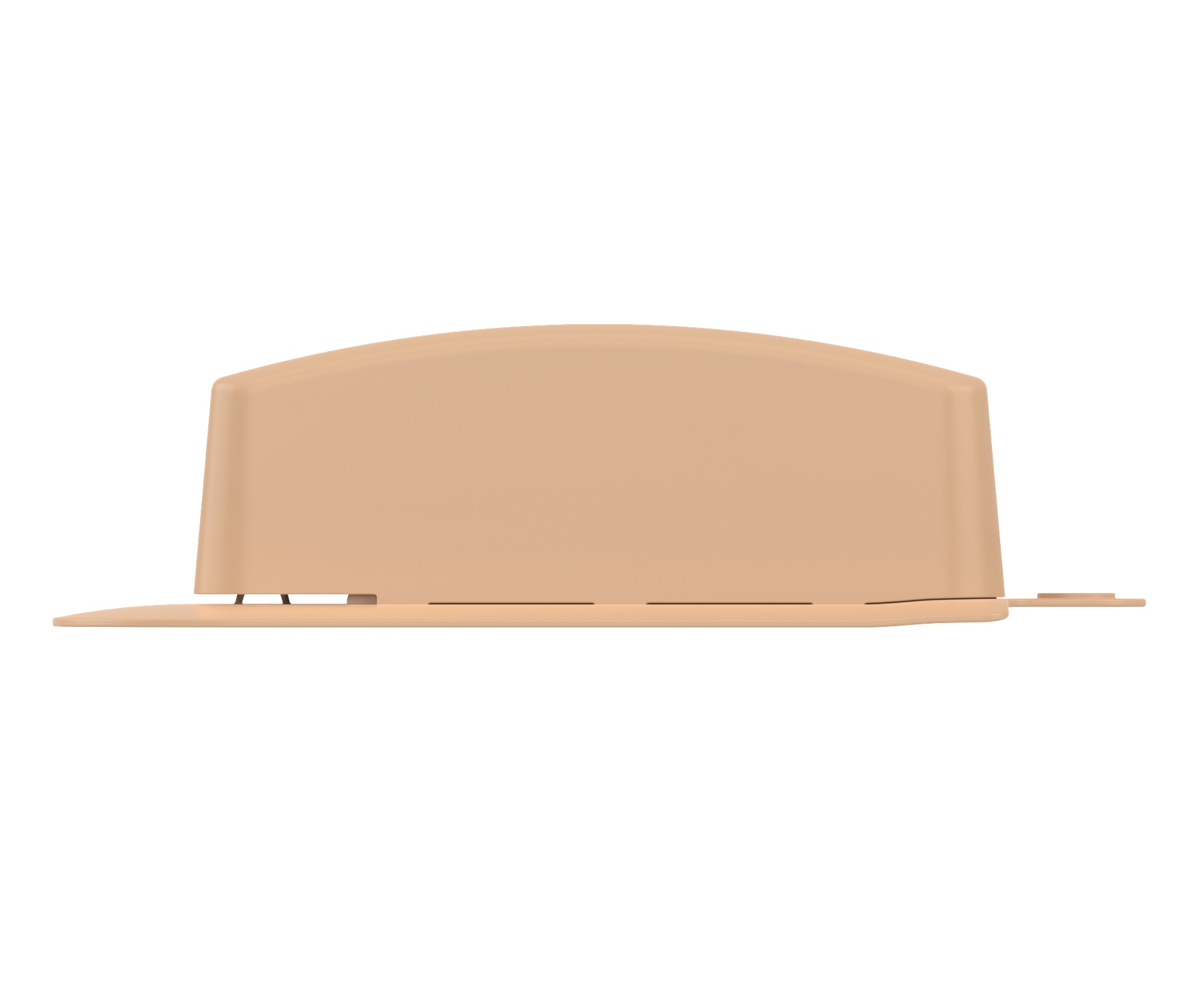 Бордюр садовый 3 м (10 секций по 39х10,5х11 см), с колышками (20 шт) какао